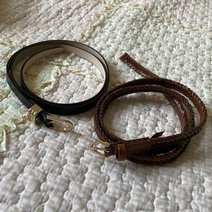 H&M Thin Belts Sz M